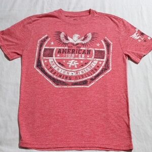 American Fighter Red Athletic Tee